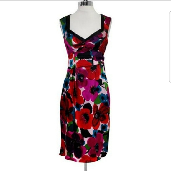 Nanette Lepore Dresses & Skirts - Nanette Lepore Silk Flower Dress